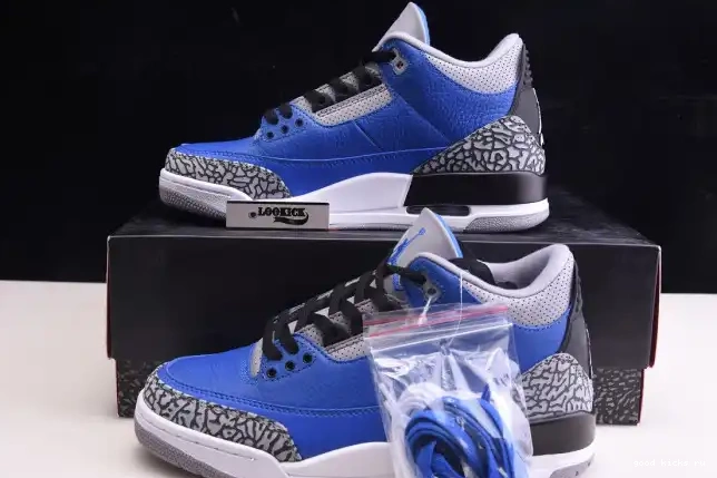 Rep Royal' 400 Jordan - Retro 'Varsity Air 3 CT8532 0519